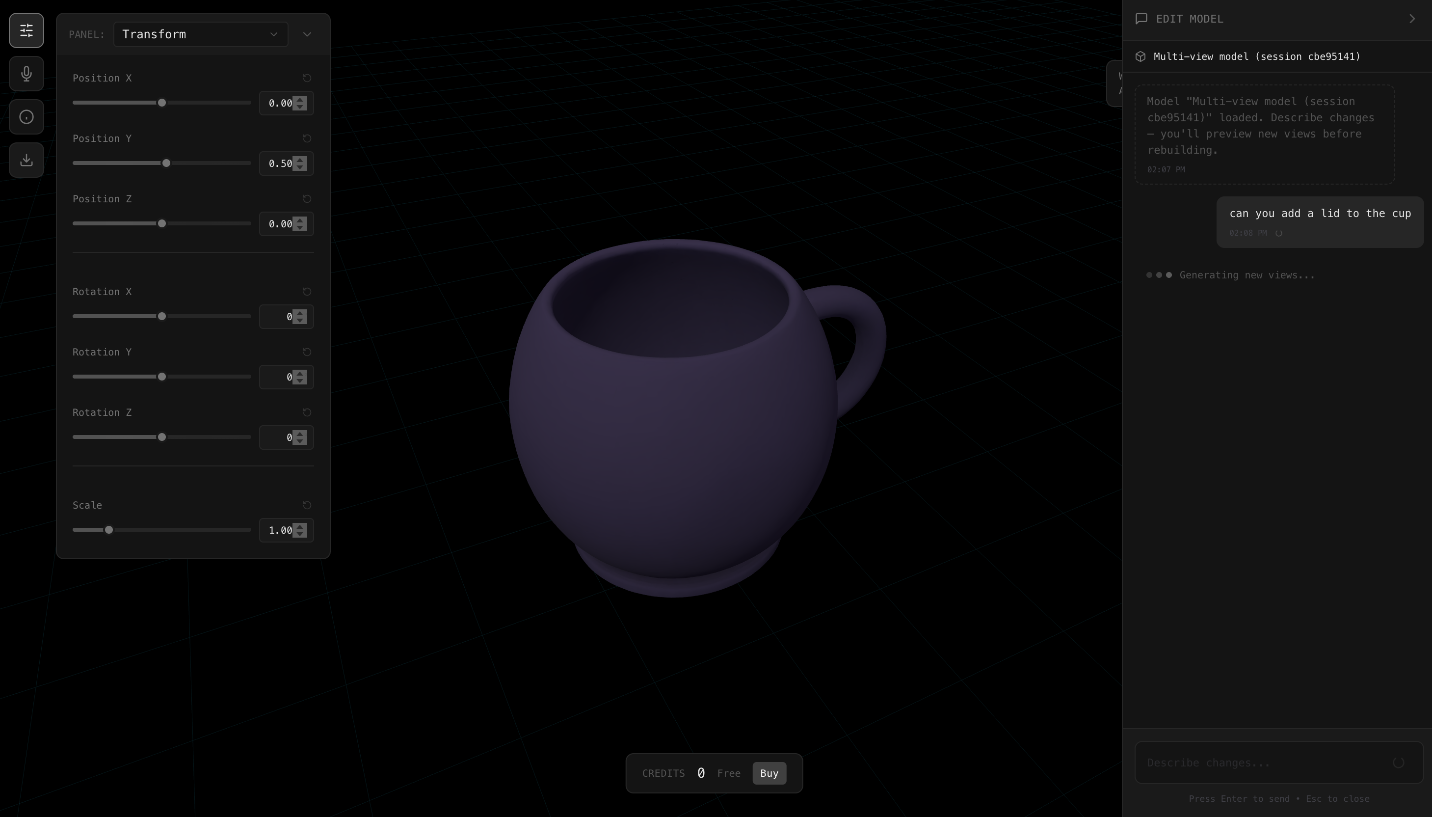 Teqvita product editor screenshot